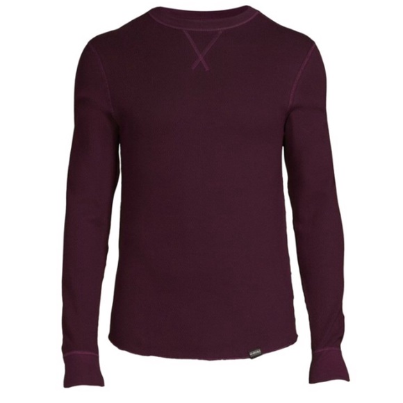 Hanes Shirts Hanes Mens Thermal Reversible Crewneck Top Poshmark